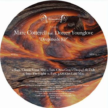 Marc COTTERELL feat DOREEN YOUNGLOVE - Deepinside EP - Minuendo