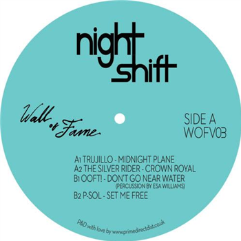 Trujillo / The Silver Rider / OOFT! / P-SOL - Night Shift - WALL OF FAME Trujillo / The Silver Rider / OOFT! / P-SOL - Night Shift - WALL OF FAME