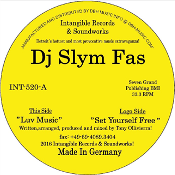 DJ Slym Fas - Luv Music - INTANGIBLE RECORDS