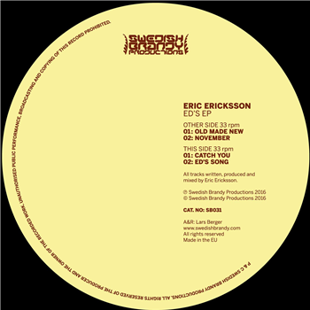 Eric Ericksson -Eds EP - Swedish Brandy Productions