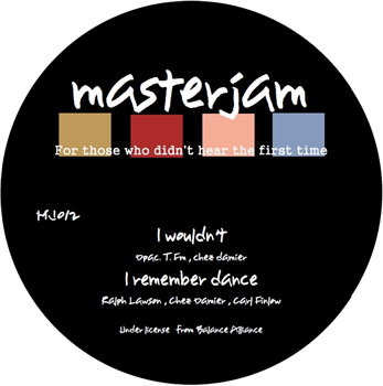 Chez Damier / Ron Trent /Dpac / Terrence Fm / Ralph Lawson / Carl Finlow - Master Jam EP - Master Jams