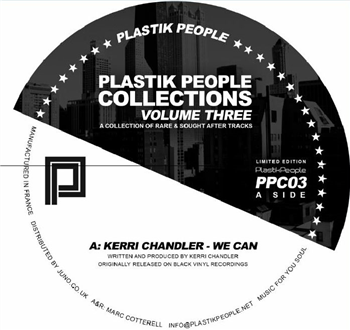 KERRI CHANDLER / ANDRE WADE & COMPANY / MADAGASCAR - Plastik People Collections Volume Three - Plastik People