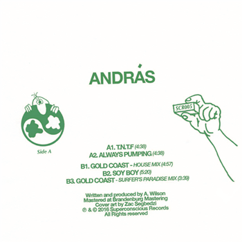 ANDRAS (ANDRAS FOX) - UNTITLED - SUPERCONCIOUS RECORDS
