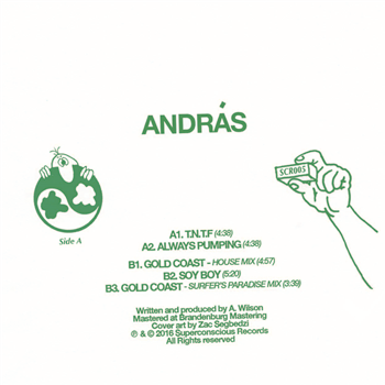 ANDRAS (ANDRAS FOX) - UNTITLED - SUPERCONCIOUS RECORDS ANDRAS (ANDRAS FOX) - UNTITLED - SUPERCONCIOUS RECORDS