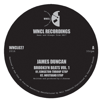 James Duncan - Brooklyn Beats Vol.1 - WNCL Recordings