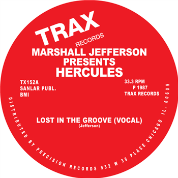 MARSHALL JEFFERSON PRESENTS HERCULES - LOST IN THE GROOVE - Trax