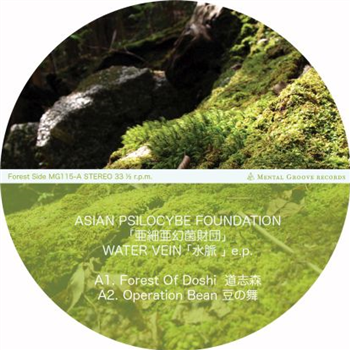 Asian Psilocybe Foundation - Water Vein EP (Incl DJ Yogurt & Moja Remix) - Mental Groove