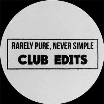 Frits Wentink - Rarely Pure, Never Simple CLUB EDITS - WOLF MUSIC