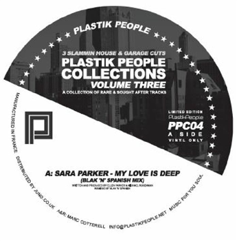 Sara PARKER / RUSHARN / MASTERS OF THE UNDERGROUND - Plastik People Collections Volume Four - Plastik People