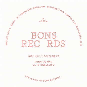 Joey Kay - Eclectiz Ep - Bons Records