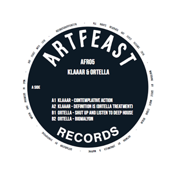 Klaaar & Ortella - EP - ART FEAST RECORDS