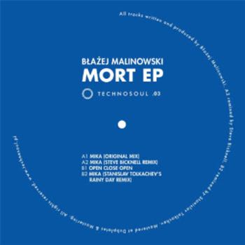 BLAZEJ MALINOWSKI - MORT EP - TECHNOSOUL