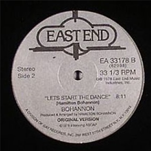 Bohannon - Lets Start the Dance (Original & Remix) [Reissue] - EAST END RECORDS