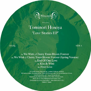 Tominori HOSOYA - Love Stories EP - Minuendo
