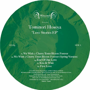Tominori HOSOYA - Love Stories EP - Minuendo Tominori HOSOYA - Love Stories EP - Minuendo