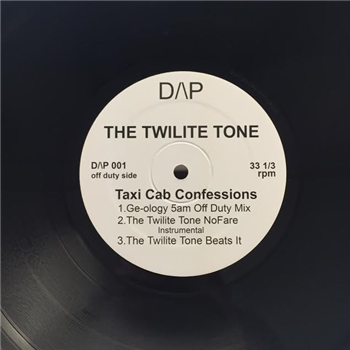 THE TWILITE TONE - TAXI CAB CONFESSIONS - ON D/\P