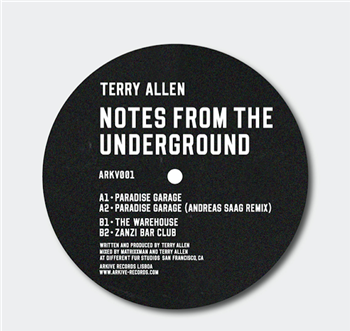 Terry Allen - Notes From The Underground - Arkive Records Lisboa