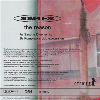 Komplexx - The Reason (incl. Sascha Dive Rmx) - Mimi Music