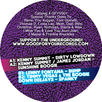 Kenny Summit, Lenny Fontana, Timmy Vegas - Disco Volume 1 - GOOD FOR YOU RECORDS