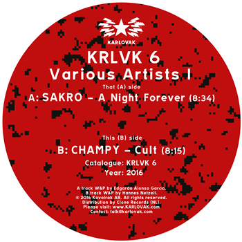 Sakro / Champy - KRLVK 6 - Karlovak Records