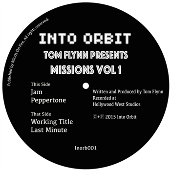 Tom Flynn Presents - Mission Vol 1 EP - Into Orbit