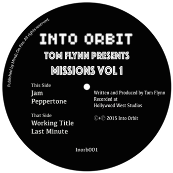 Tom Flynn Presents - Mission Vol 1 EP - Into Orbit Tom Flynn Presents - Mission Vol 1 EP - Into Orbit