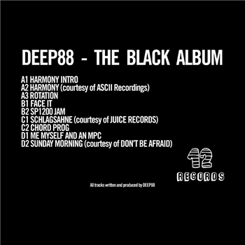 Deep88 - The Black Album - 12Records