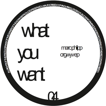MARC PHILIPP - WHAT YOU WANT