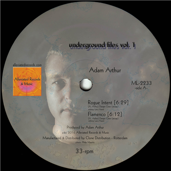 Adam Arthur / Michael Kuntzman - Underground Files Vol. 1 - Alleviated