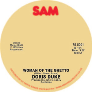 DORIS DUKE - WOMAN OF THE GHETTO (Red Vinyl Repress) - SAM RECORDS