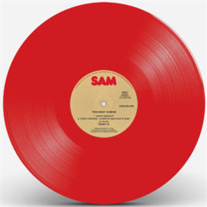 VICKY D - THIS BEAT IS MINE - KONS GROOVE (Red Vinyl Repress) - SAM RECORDS