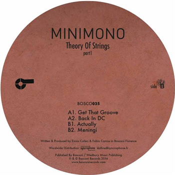 Minimono - Theory Of Strings (Part1) - Bosconi Records