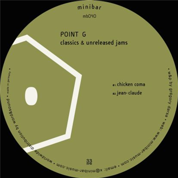 Point G - Classics & Unreleased Jams, Cabanne Edit - Minibar
