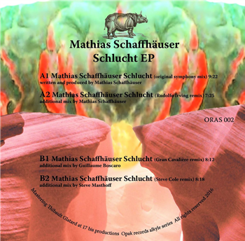 Mathias Schaffhäuser - Schlucht EP - OPAK
