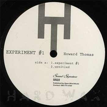 Howard Thomas - Experiment #1 - Sound Signature