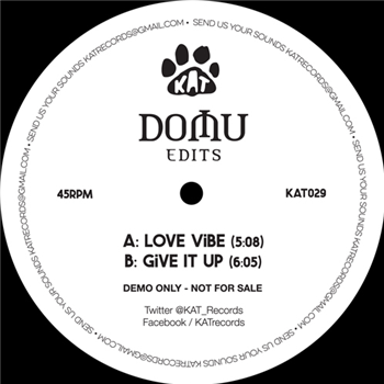 Domu Edits - Kat records