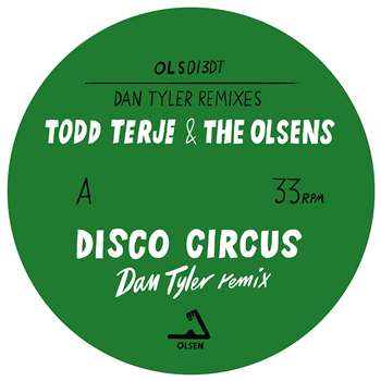 TODD TERJE & THE OLSENS - DAN TYLER REMIXES - OLSEN RECORDS