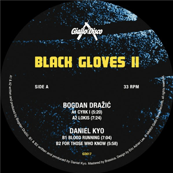 BOGDAN DRAZIC / DANIEL KYO - BLACK GLOVES II - Giallo Disco