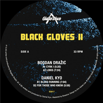 BOGDAN DRAZIC / DANIEL KYO - BLACK GLOVES II - Giallo Disco BOGDAN DRAZIC / DANIEL KYO - BLACK GLOVES II - Giallo Disco