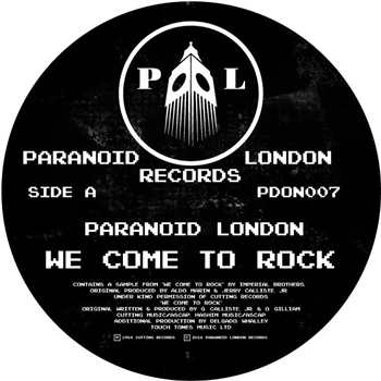 Paranoid London - Paranoid London Records