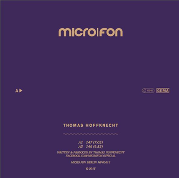 Thomas Hoffknecht - 141-147 - Micro.Fon Thomas Hoffknecht - 141-147 - Micro.Fon