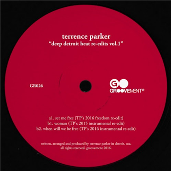 Terrence Parker - Deep Detroit Heat Re-Edits vol.1 - Groovement