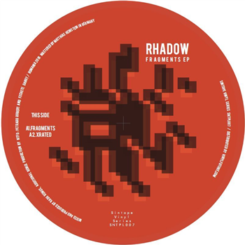 Rhadow - Fragments EP - Sintope Vinyl Serie