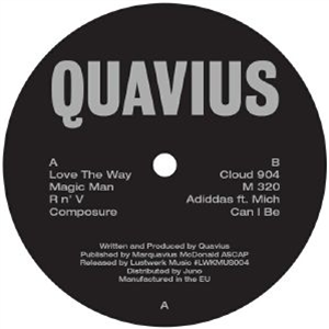 QUAVIUS - QUAVIUS - Lustwerk MusicLustwerk Music QUAVIUS - QUAVIUS - Lustwerk MusicLustwerk Music