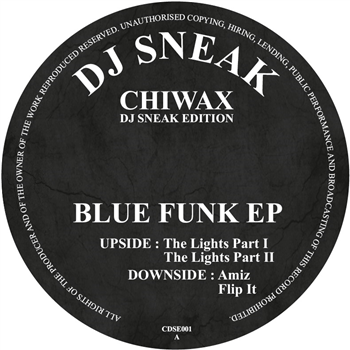 DJ SNEAK - BLUE FUNK EP - Chiwax