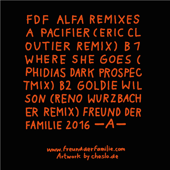 Freund der Familie - Alfa Remixes #3 - Freund Der Familie