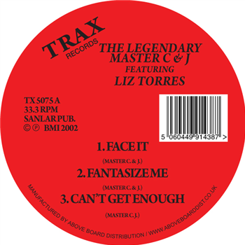 MASTER C & J - THE LEGENDARY MASTER C & J FEAT LIZ TORRES (2x12") - Trax