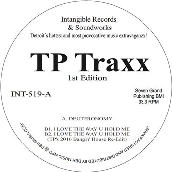 Terrence Parker - TP Traxx 1st Edition - INTANGIBLE RECORDS