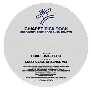 Chiapet - Tick Tock (Remixes) - YOSHITOSHI RECORDINGS