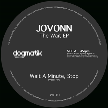 Jovonn - The Wait EP - Dogmatik